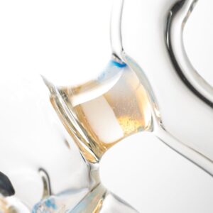 Shop Masaki Glass - Double Blooper - Peach & Secret White in australian