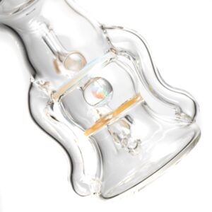 Shop Masaki Glass - Double Blooper - Peach & Secret White in australian