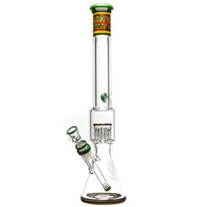 Shop Mighty Chalice - 17" Beaker - 12 Arm Tree - 40x7 - Rasta Linework in australian