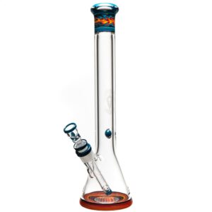 Shop Mighty Chalice - 15" Beaker - 40x7 - Fire & Ice Linework in australian
