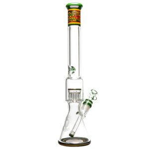 Shop Mighty Chalice - 17" Beaker - 12 Arm Tree - 40x7 - Rasta Linework in australian