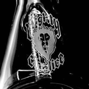 Shop Mighty Chalice - 17" Beaker - 12 Arm Tree - 40x7 - Fire & Ice Linework in australian