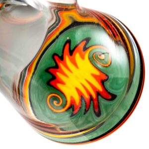 Shop Mighty Chalice - 17" Beaker - 12 Arm Tree - 40x7 - Rasta Linework in australian