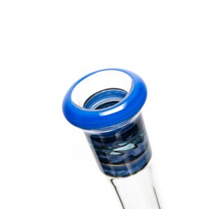 Shop Mighty Chalice - 17" Beaker - 12 Arm Tree - 40x7 - Multi Blue Linework in australian