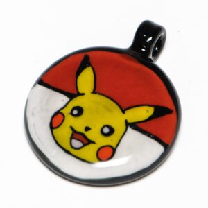 Shop Miyaki - Pikachu over Pokeball Pendant in australian