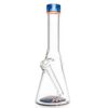 Shop Nes Glass - Mini Tube - Reversal Bottom - Fire Water w/ Red & Blue Wag in australian