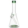 Shop Nes Glass - Mini Tube - Green Stardust #1 in australian