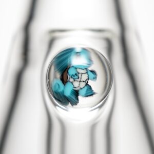 Shop Nes Glass - Puffco Peak Top - Green Stardust w/ Squirtle Millie in australian