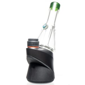 Shop Nes Glass - Puffco Peak Top - Green Stardust w/ Squirtle Millie in australian