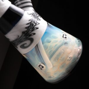 Shop Nes Glass - Custom Reversal Millie Tube - Music Notes in australian