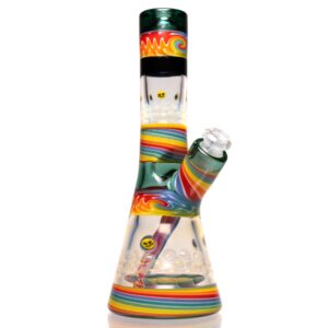 Shop Nes Glass - Custom Reversal Millie Tube - Trippy Smiley in australian