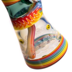 Shop Nes Glass - Custom Reversal Millie Tube - Trippy Smiley in australian