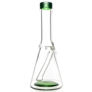 Shop Nes Glass - Mini Tube - Green Stardust #1 in australian