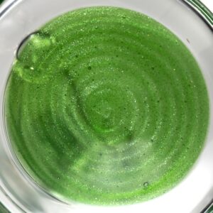 Shop Nes Glass - Mini Tube - Green Stardust #1 in australian