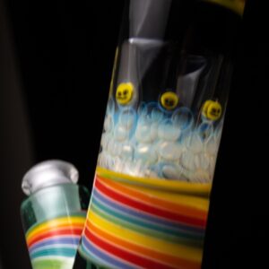 Shop Nes Glass - Custom Reversal Millie Tube - Trippy Smiley in australian