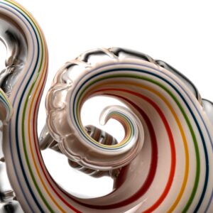 Shop Niko Cray - Snake - UV Lucy & Star White w/Rainbow Linework in australian