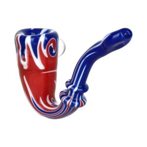 Shop Oh, Beautiful Glass Sherlock Pipe - 4.25" in australian