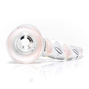 Shop Pho_Sco - Single Hole Linework Horn Slide - 18mm - White Rainbow #3 in australian