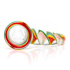 Shop Pho_Sco - Single Hole Linework Horn Slide - 14mm - Rainbow Rasta #3 in australian