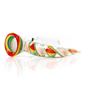 Shop Pho_Sco - Single Hole Linework Horn Slide - 14mm - Rainbow Rasta #1 in australian