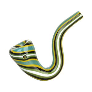 Shop Pulsar Scrumptious Striped Glass Sherlock Pipe | 4" | Assorted Colors | 4ct Bundle in australian