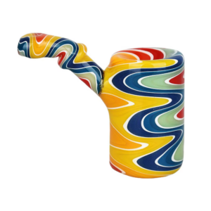 Shop Rainbow Wig Wag Glass Sherlock Pipe | 3.25" in australian