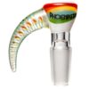 Shop Phoenix Star - Worked Slide - 14mm - Rasta & White in australian