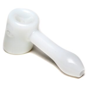 Shop Shooters - 4.5" Hammer Pipe - White in australian
