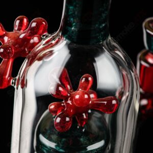 Shop Spore Accented Upline Rig Silver Fox Glass x Jmass (2014) in australian