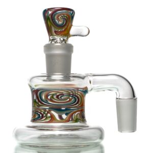 Shop Unity Glassworks - Worked Dry Catcher Set - 14mm - Rainbow Sparkle in australian