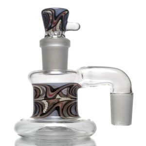 Shop Unity Glassworks - Worked Dry Catcher Set - 18mm - Shadow, Red & White in australian