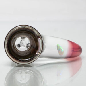 Shop Unity Glassworks - 3 Hole Opal Horn Slide - 14mm - Blood Money & Karmaline in australian
