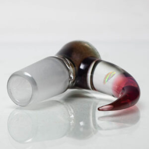 Shop Unity Glassworks - 3 Hole Opal Horn Slide - 14mm - Blood Money & Karmaline in australian