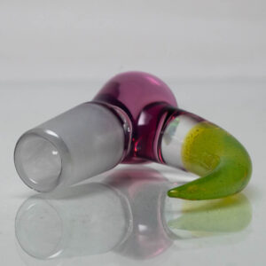 Shop Unity Glassworks - 3 Hole Opal Horn Slide - 14mm - Stargazer & CFL Sunset Slyme in australian