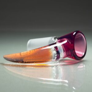 Shop Unity Glassworks - 3 Hole Opal Horn Slide - 14mm - Stargazer & CFL Sunset Slyme in australian