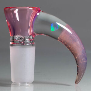 Shop Unity Glassworks - 3 Hole Opal Horn Slide - 14mm - Karmaline & CFL Sunset Slyme in australian