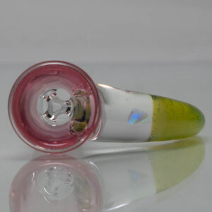 Shop Unity Glassworks - 3 Hole Opal Horn Slide - 14mm - Karmaline & CFL Sunset Slyme in australian