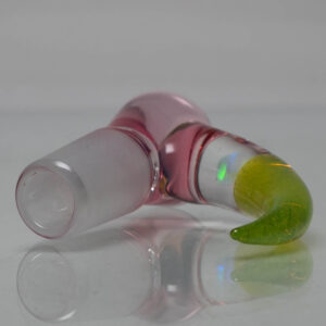Shop Unity Glassworks - 3 Hole Opal Horn Slide - 14mm - Karmaline & CFL Sunset Slyme in australian
