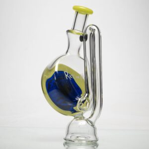 Shop Unity Glassworks - Coldworked Puffco Peak Attachment - Rick & Morty - CFL Yoshi in australian