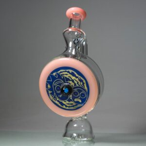 Shop Unity Glassworks - Coldworked Puffco Peak Attachment - Rick & Morty - CFL Yoshi in australian