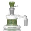 Shop Unity Glassworks - Worked Dry Catcher Set - 14mm - Green & White in australian