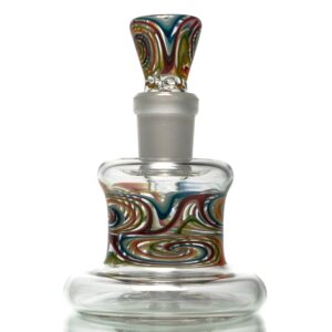 Shop Unity Glassworks - Worked Dry Catcher Set - 14mm - Rainbow Sparkle in australian