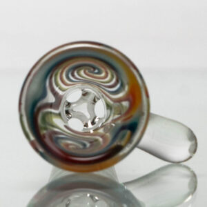 Shop Unity Glassworks - Worked Dry Catcher Set - 14mm - Rainbow Sparkle in australian