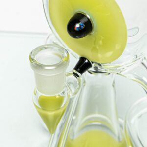 Shop Unity Glassworks - Bubble Dumper - 14mm - CFL Yoshi Accents in australian