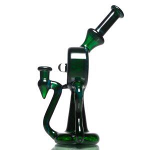 Shop Unity Glassworks - Bubble Dumper - 10mm - Experimental Green in australian