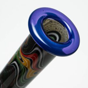 Shop Unity Glassworks - Worked Beaker - Rasta Wool & Royal Jelly in australian