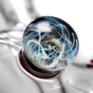 Shop Wil Glass - Mini Beaker - 32x4 - Dragons Blood Accents in australian