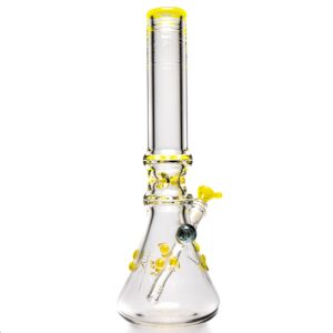 Shop Wil Glass - Beaker - 50x9 - Lemon Drop Accents in australian