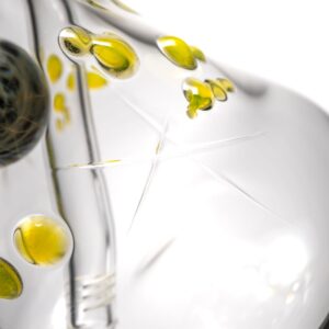 Shop Wil Glass - Beaker - 50x9 - Lemon Drop Accents in australian