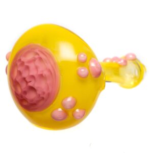 Shop Orian - Honeycomb Spoon - Banana & Pink in australian